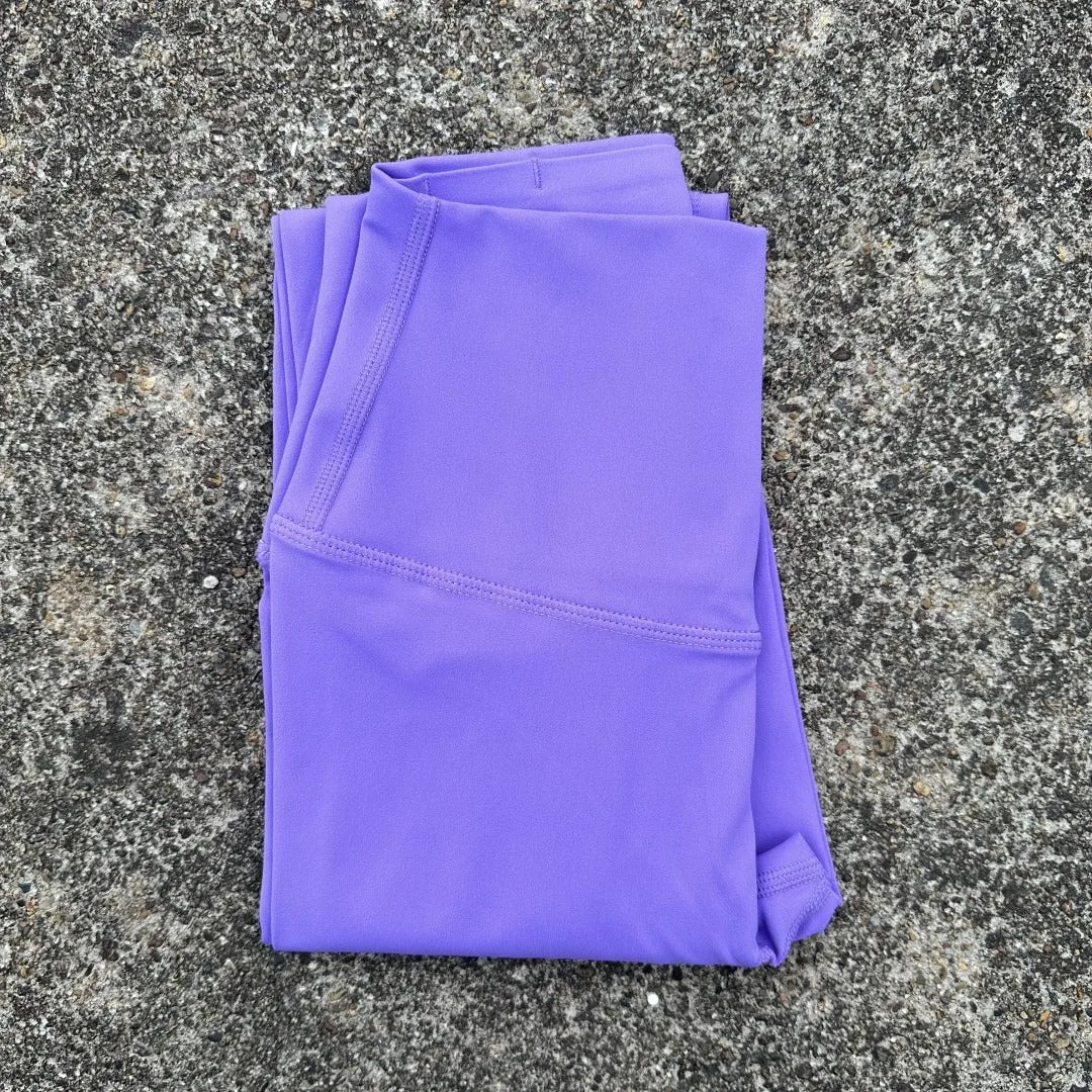 Solid Color High Waist Leggings