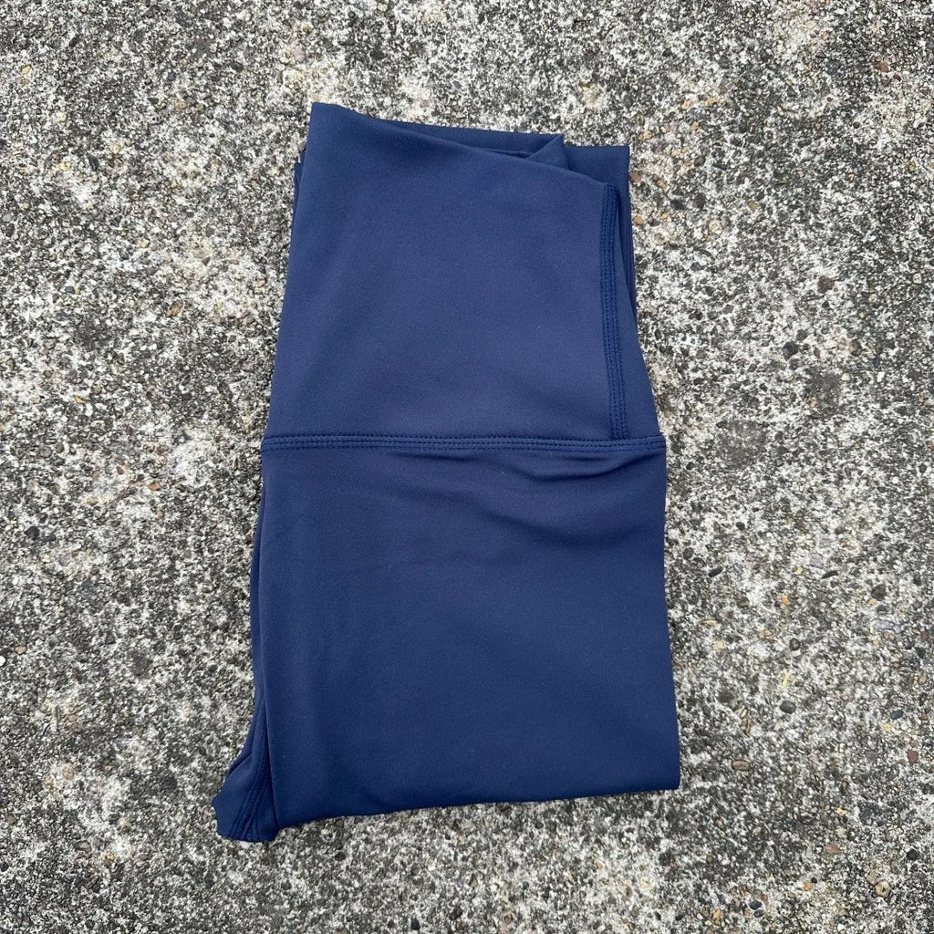 Solid Color High Waist Leggings
