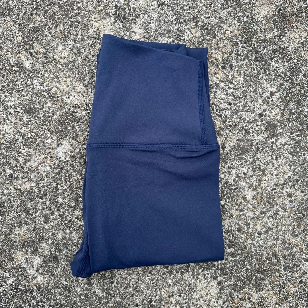 Solid Color High Waist Leggings