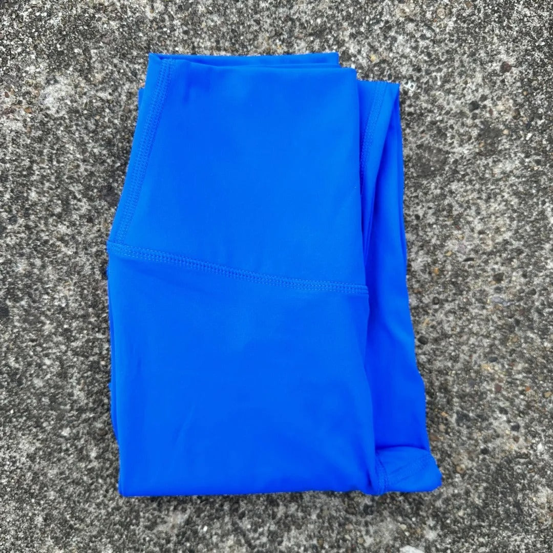 Solid Color High Waist Leggings