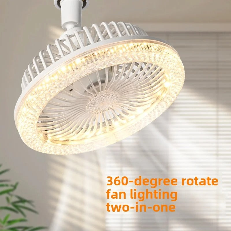 Adjustable Ceiling Fan With LED Lights - Cozify