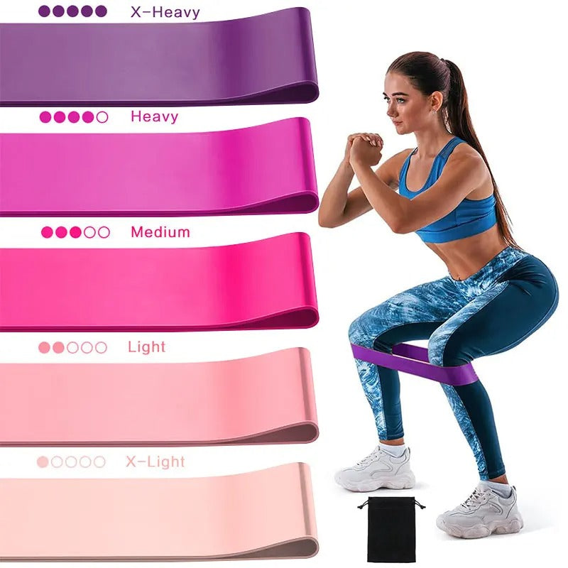 5 Pack Resistance Bands Set - Cozify
