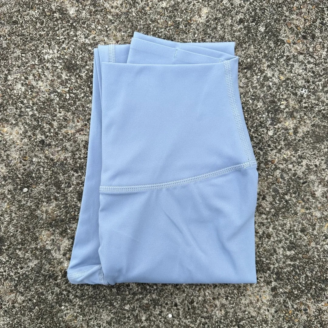 Solid Color High Waist Leggings