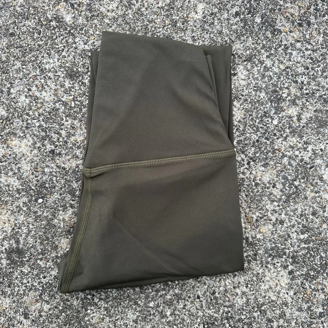 Solid Color High Waist Leggings