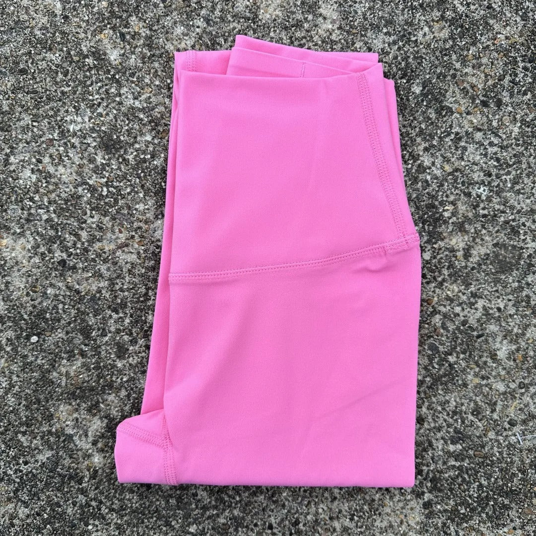 Solid Color High Waist Leggings