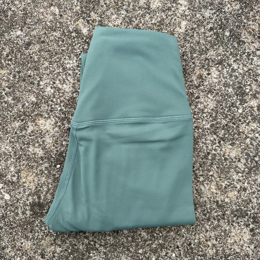 Solid Color High Waist Leggings