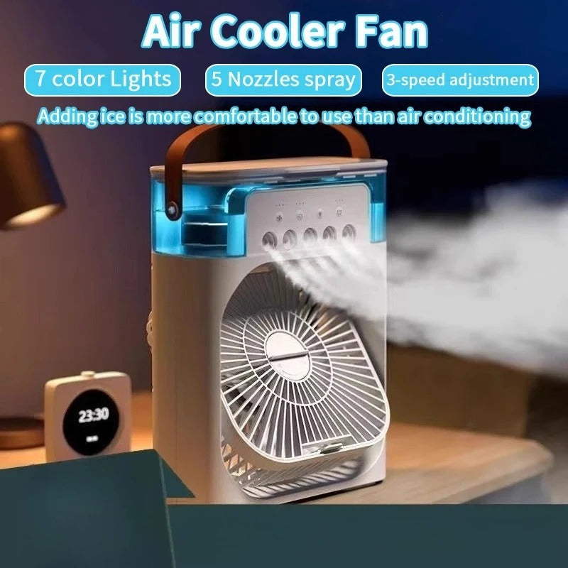 LED Air Cooler Fan Humidifier - Cozify