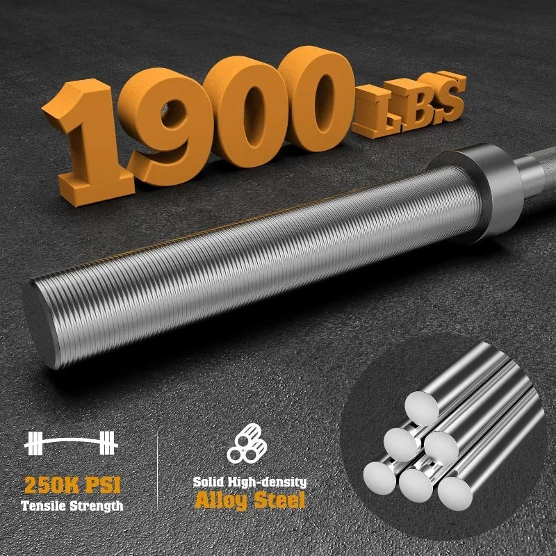 Olympic 7 FT Barbell Bar - Cozify