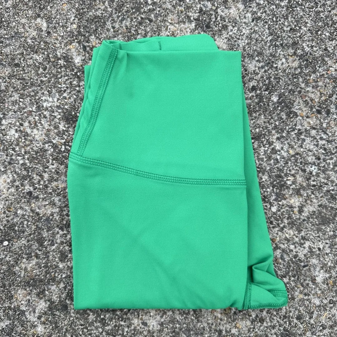 Solid Color High Waist Leggings