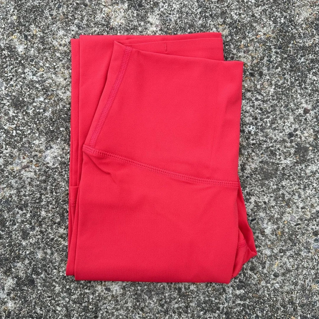 Solid Color High Waist Leggings
