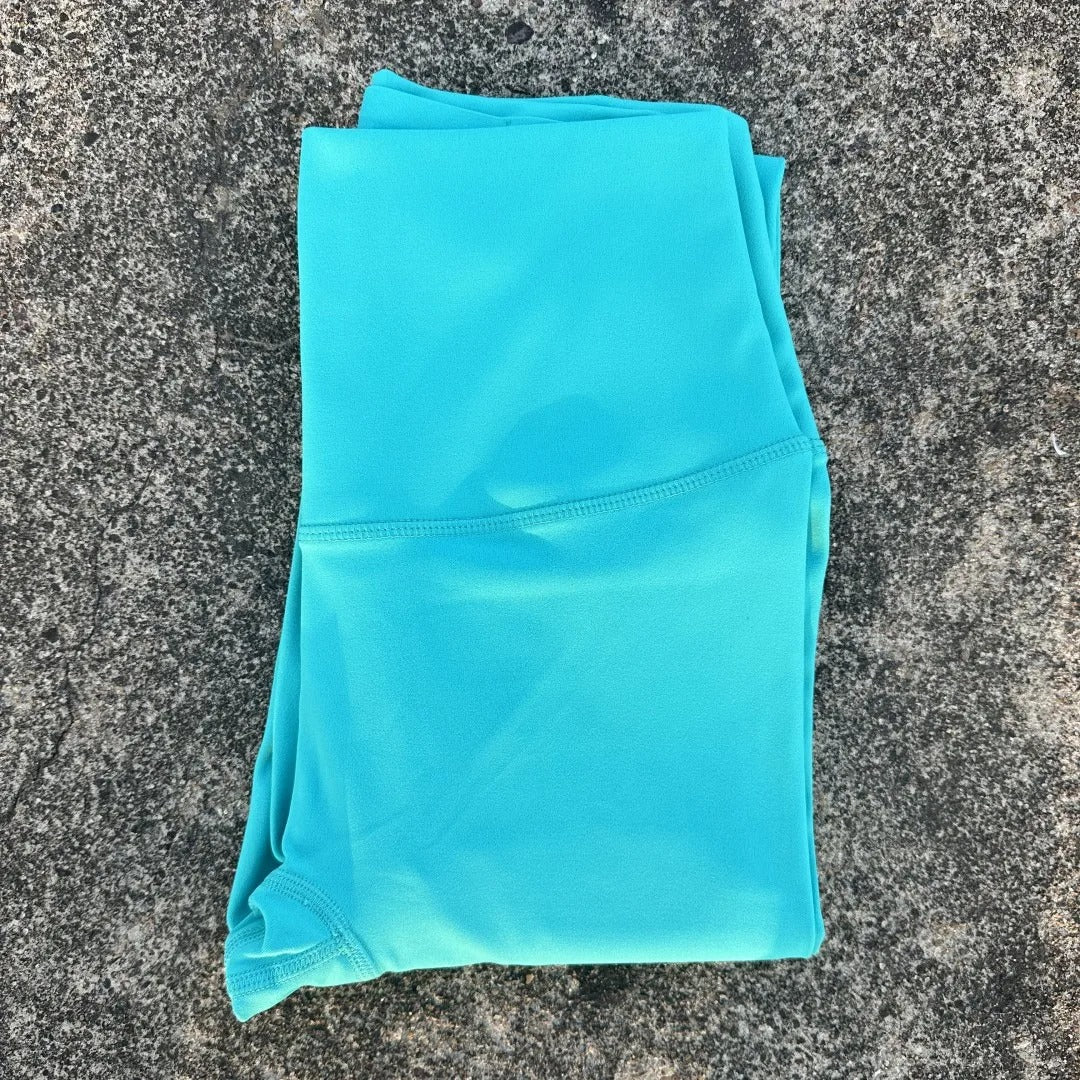 Solid Color High Waist Leggings