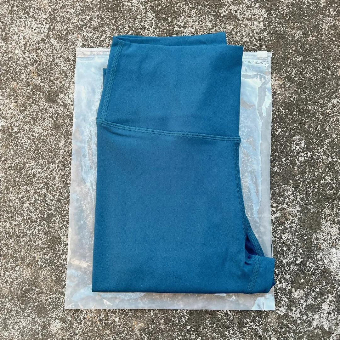 Solid Color High Waist Leggings