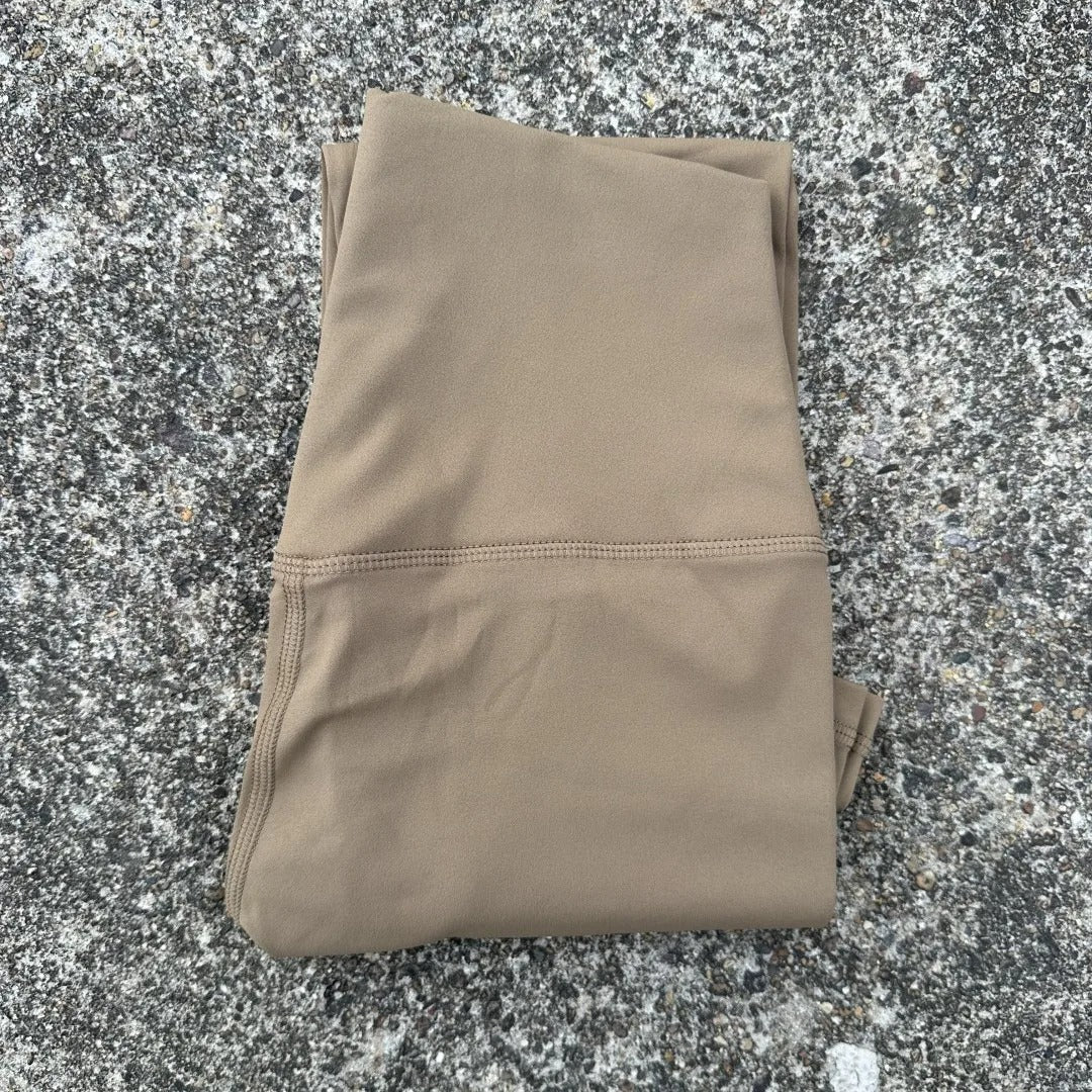 Solid Color High Waist Leggings