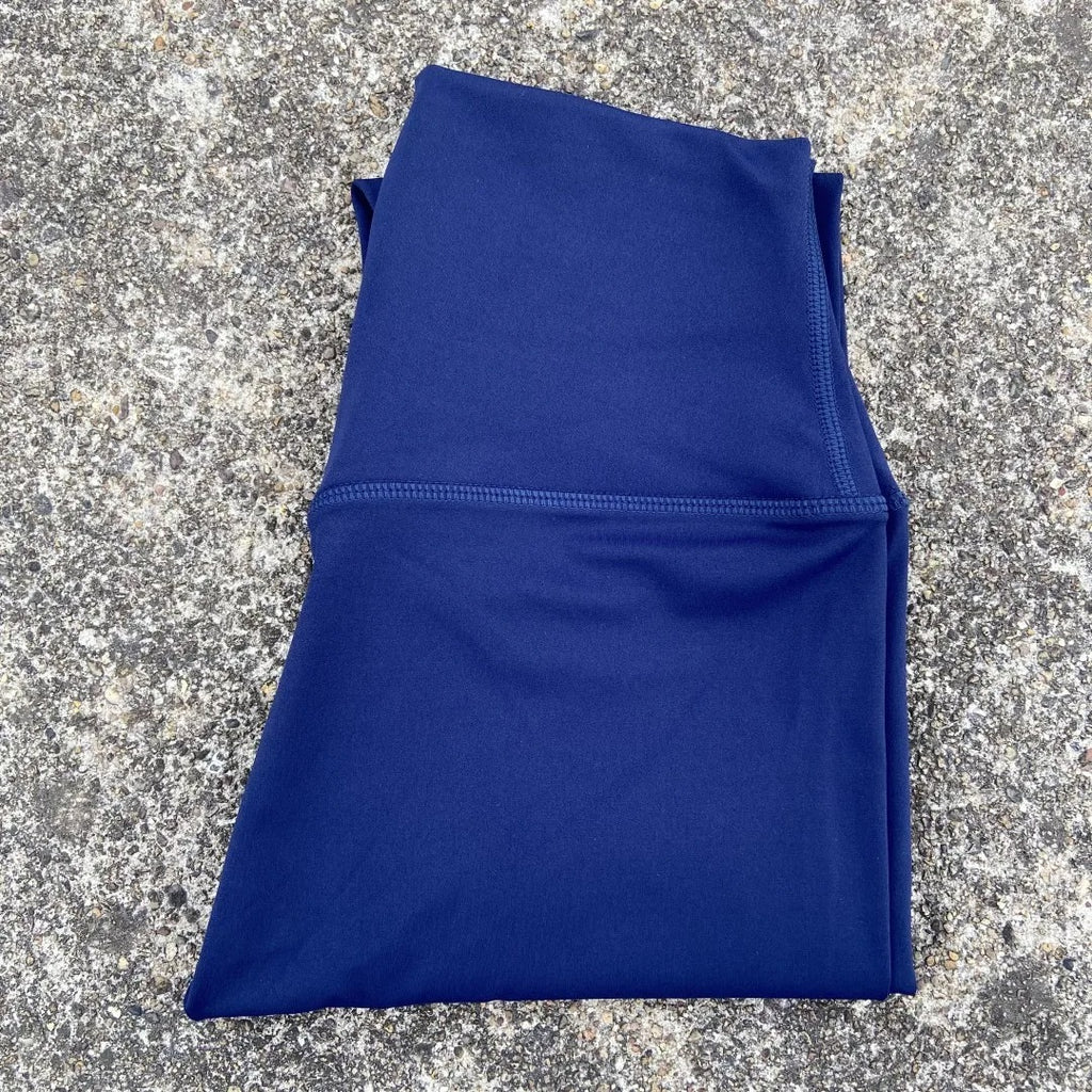Solid Color High Waist Leggings