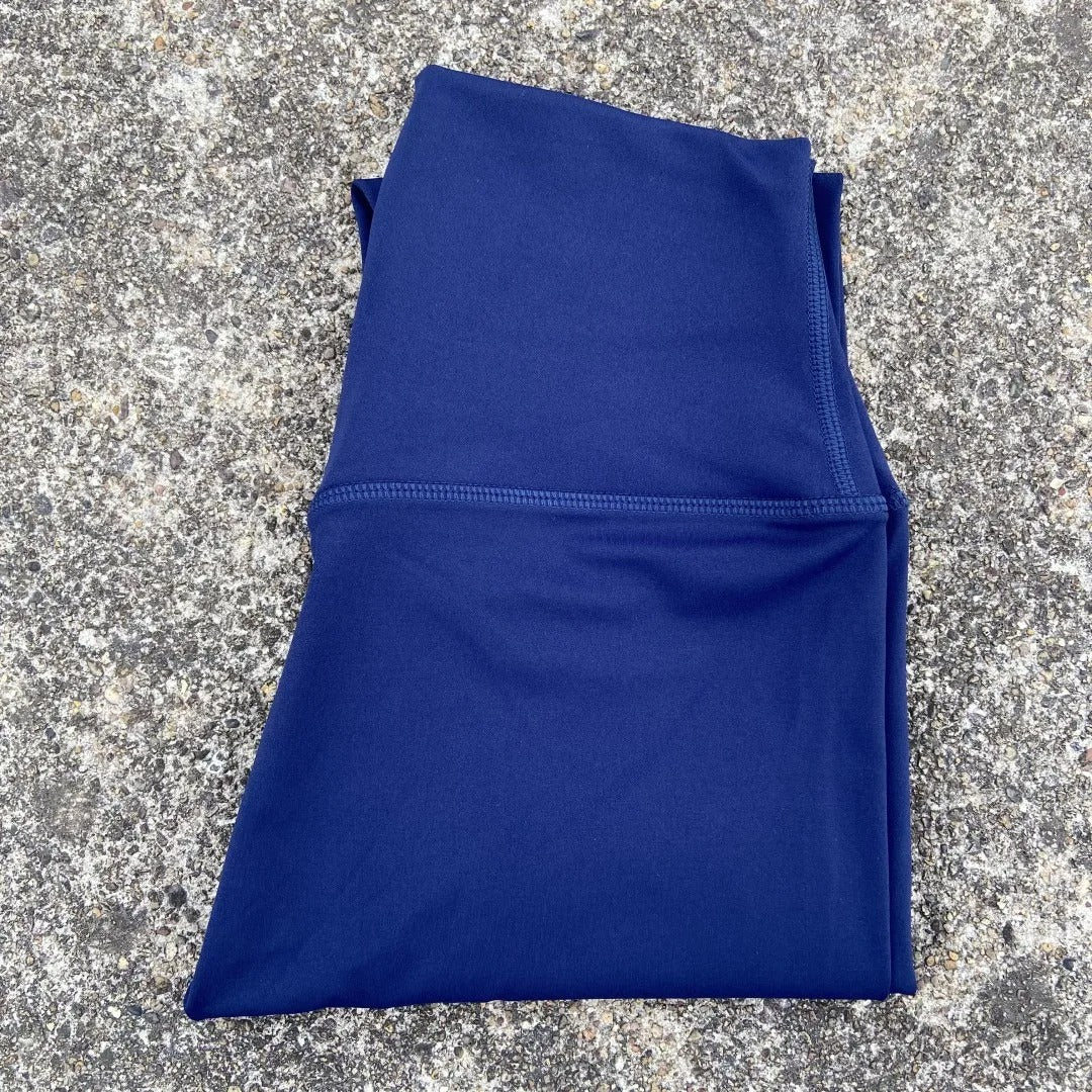 Solid Color High Waist Leggings
