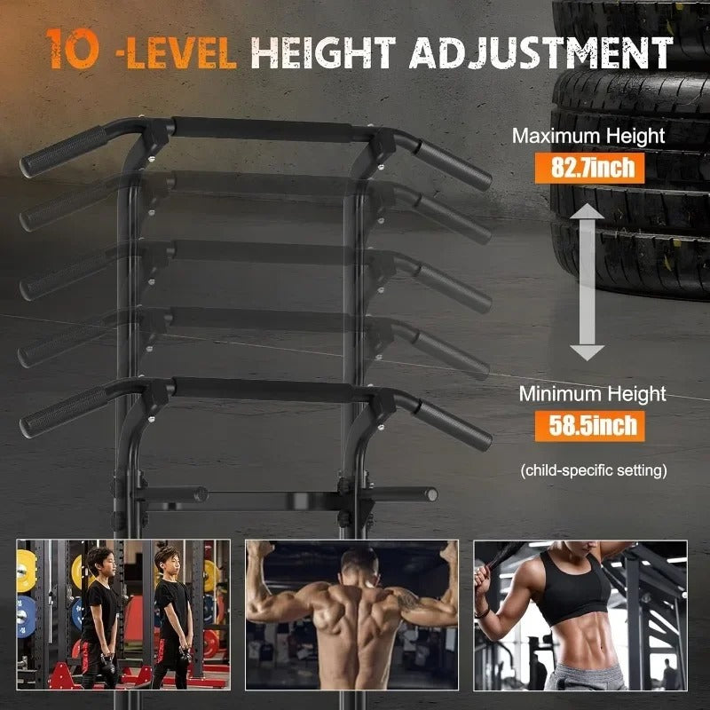 Pull Up Bar and Dip Station - Cozify