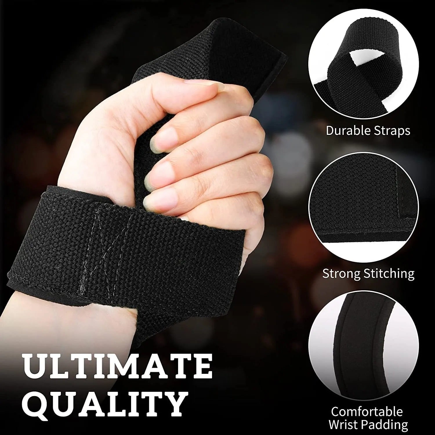 Weightlifting Wrist Support Straps - Cozify