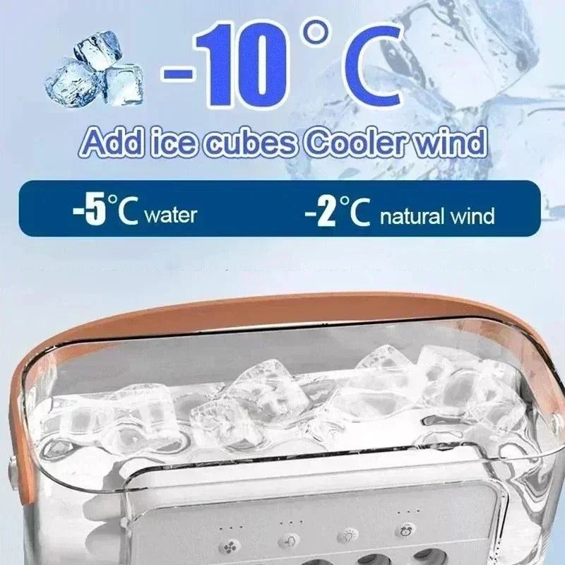 LED Air Cooler Fan Humidifier - Cozify