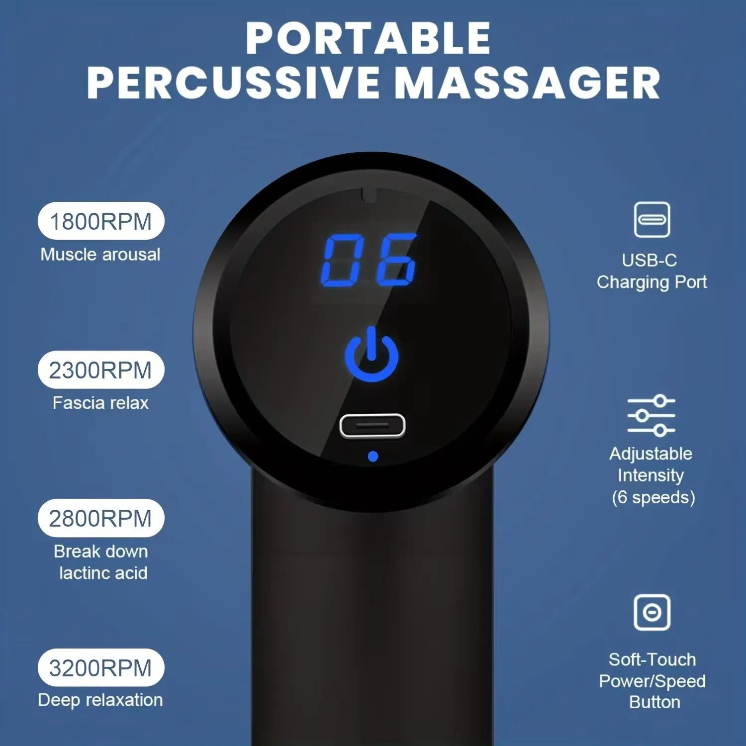Portable Massage Gun - Cozify