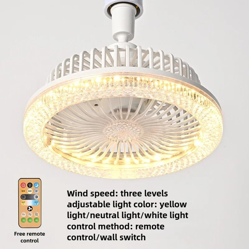 Adjustable Ceiling Fan With LED Lights - Cozify