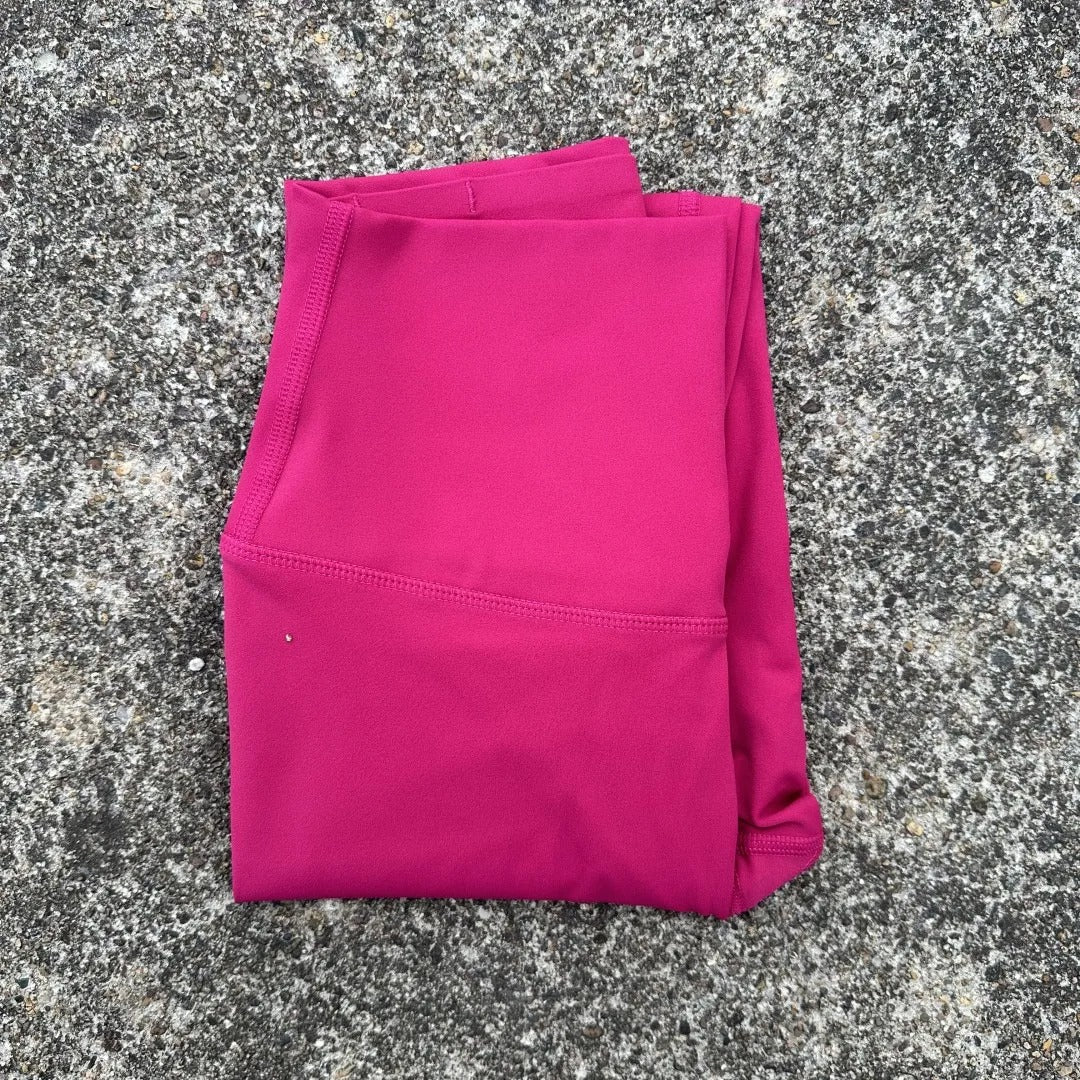 Solid Color High Waist Leggings